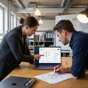 Cloud consultants planning DevOps architecture