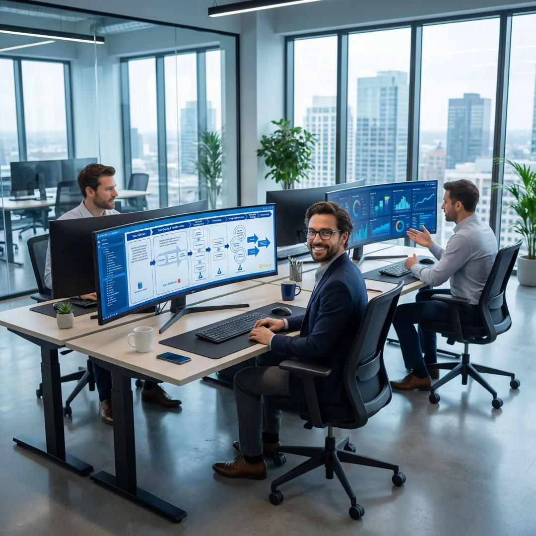Enterprise data migration specialists modernizing a legacy database to a cloud-native platform