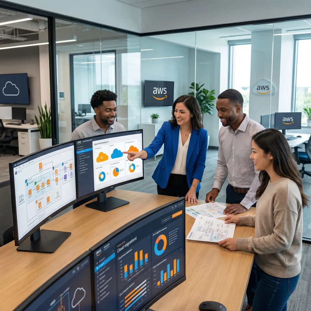 Cloud product engineering team designing scalable cloud architecture solutions