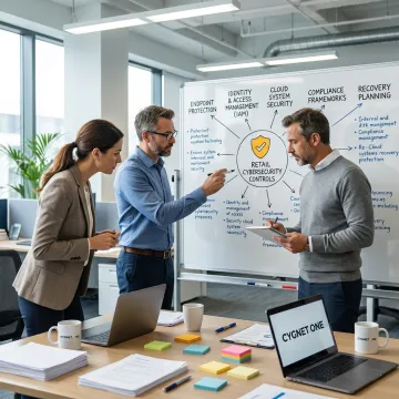 Retail cybersecurity strategy session