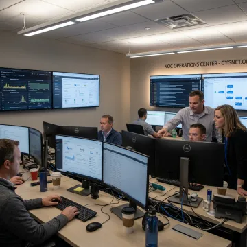 Enterprise application management operations dashboard