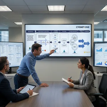 Enterprise data integration consulting team