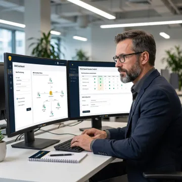 IAM consultant reviewing enterprise access controls
