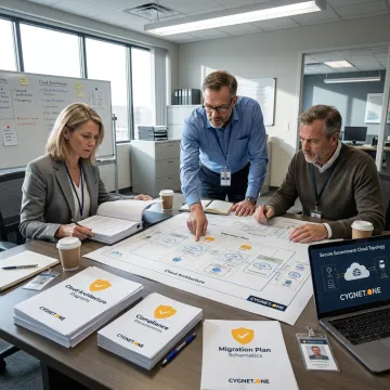 Secure government cloud architecture planning session