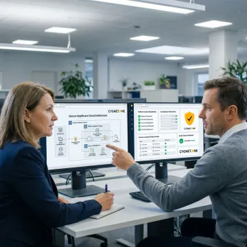 Cloud security implementation process for healthcare