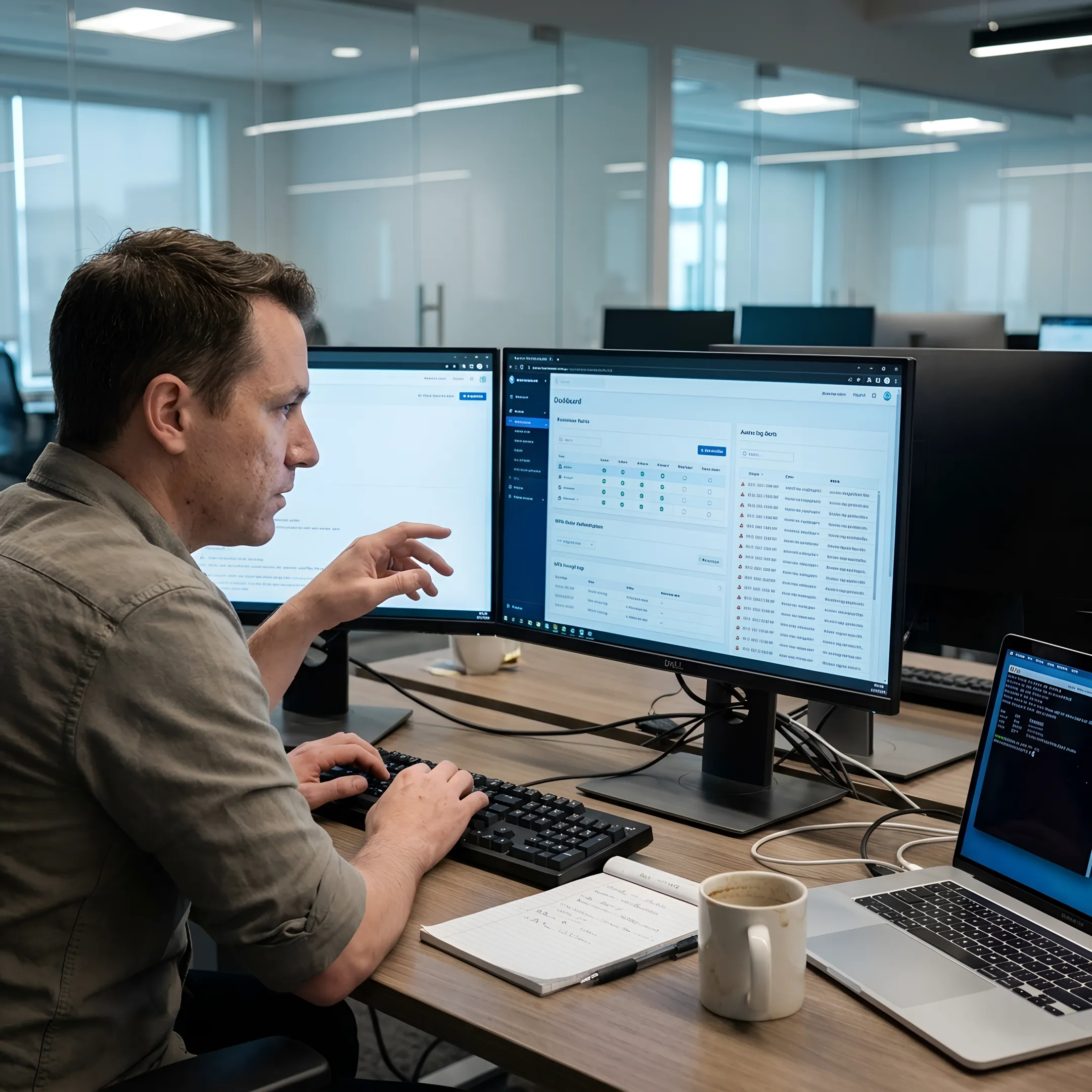 Enterprise identity access management dashboard