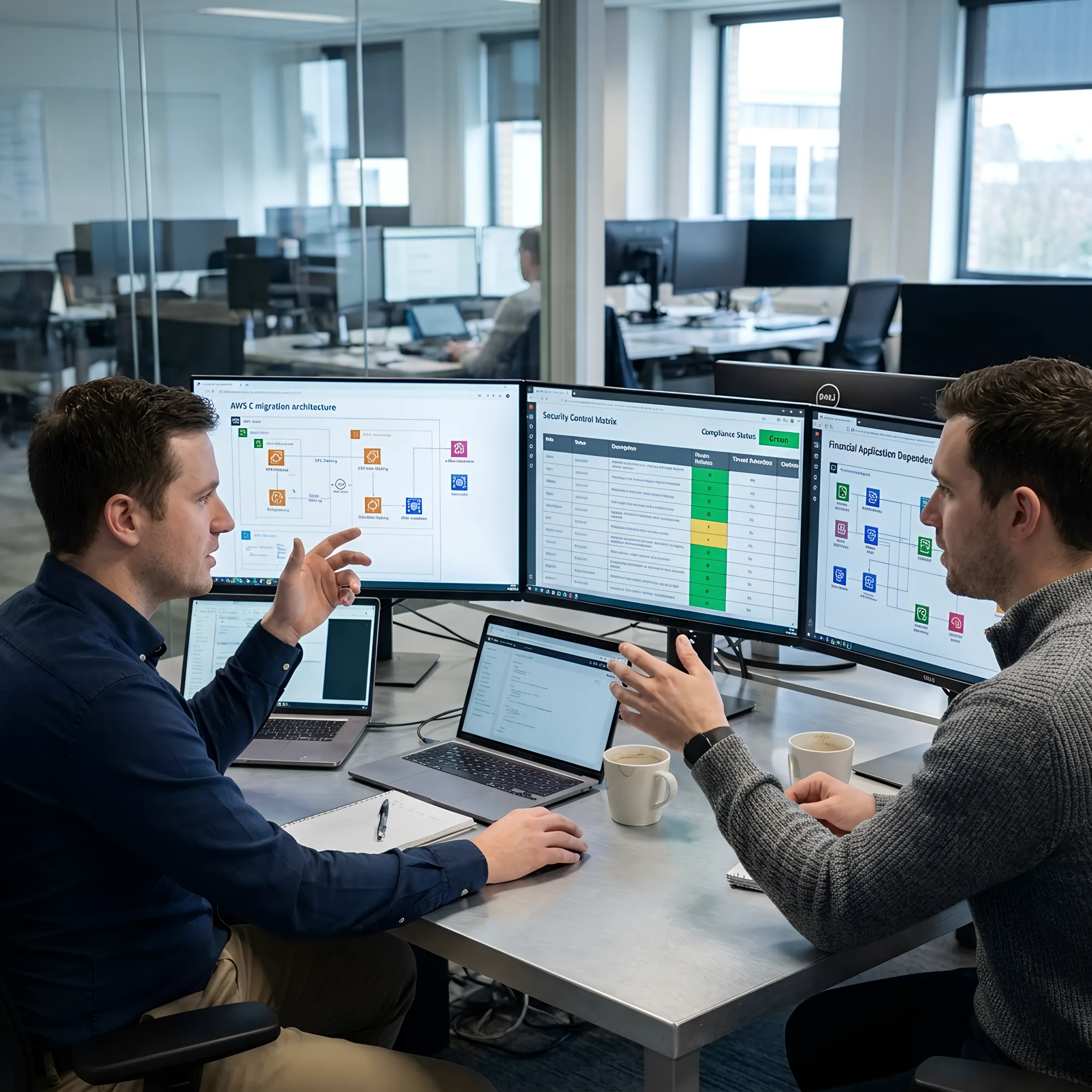 AWS migration planning session
