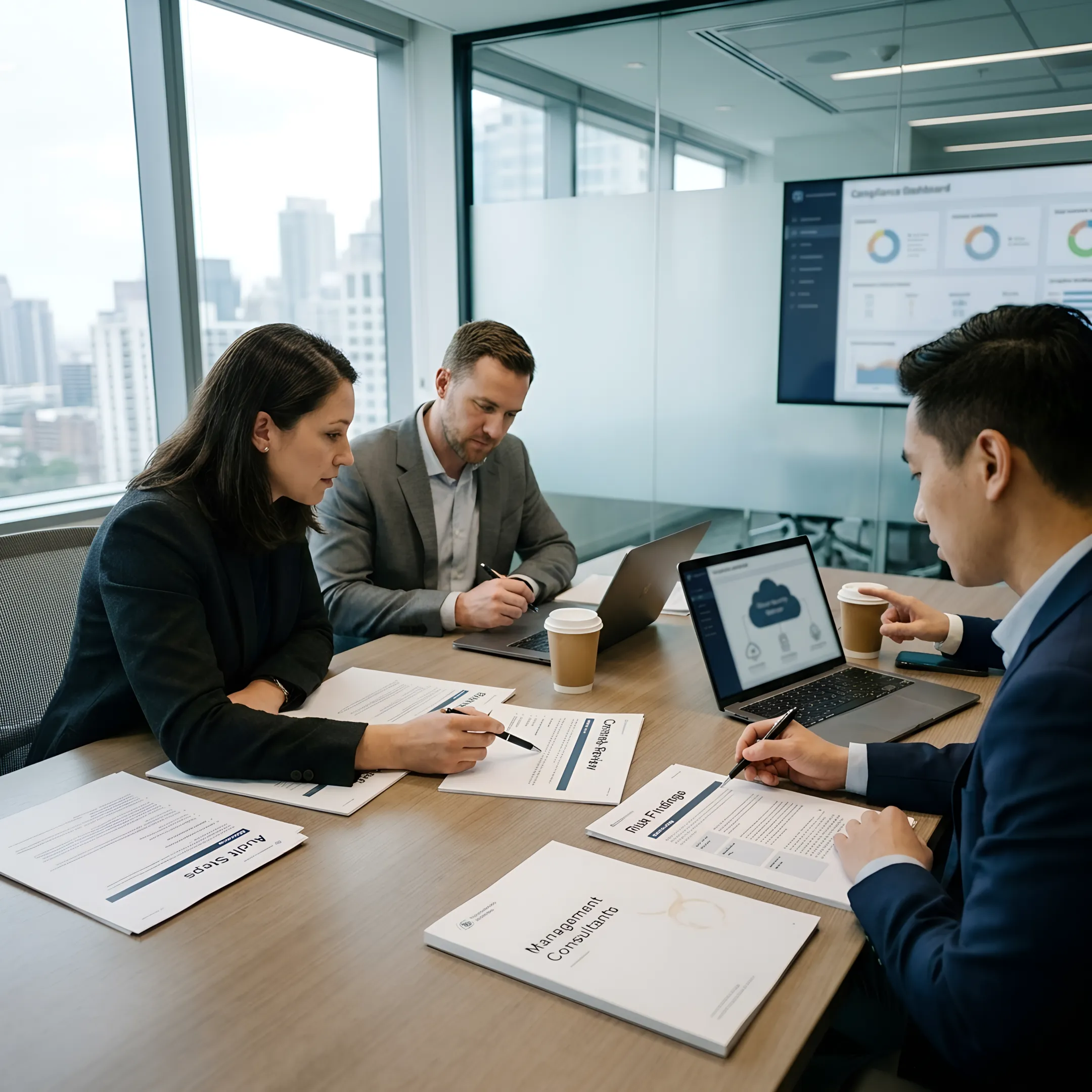 Healthcare compliance process planning session