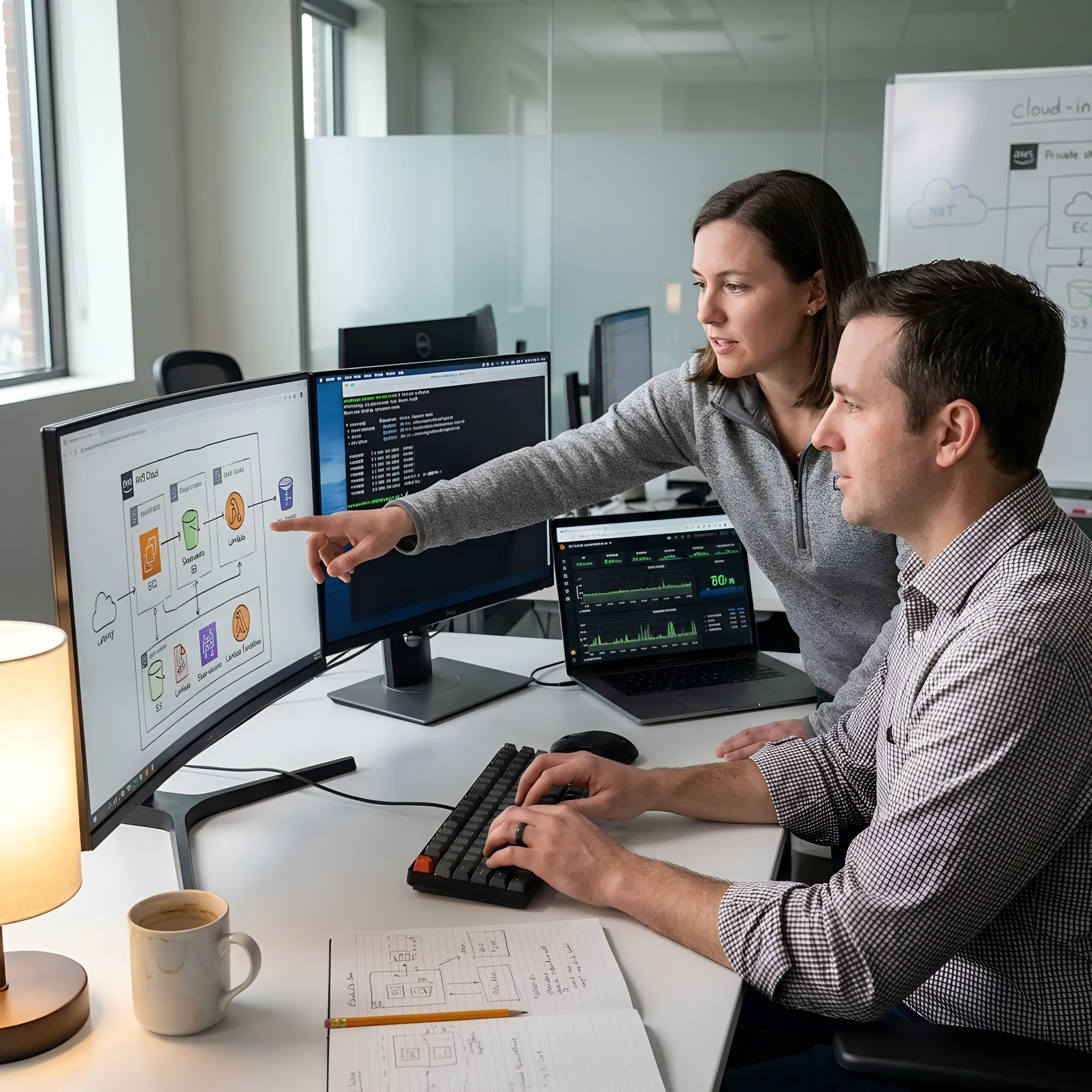 AWS cloud application development team