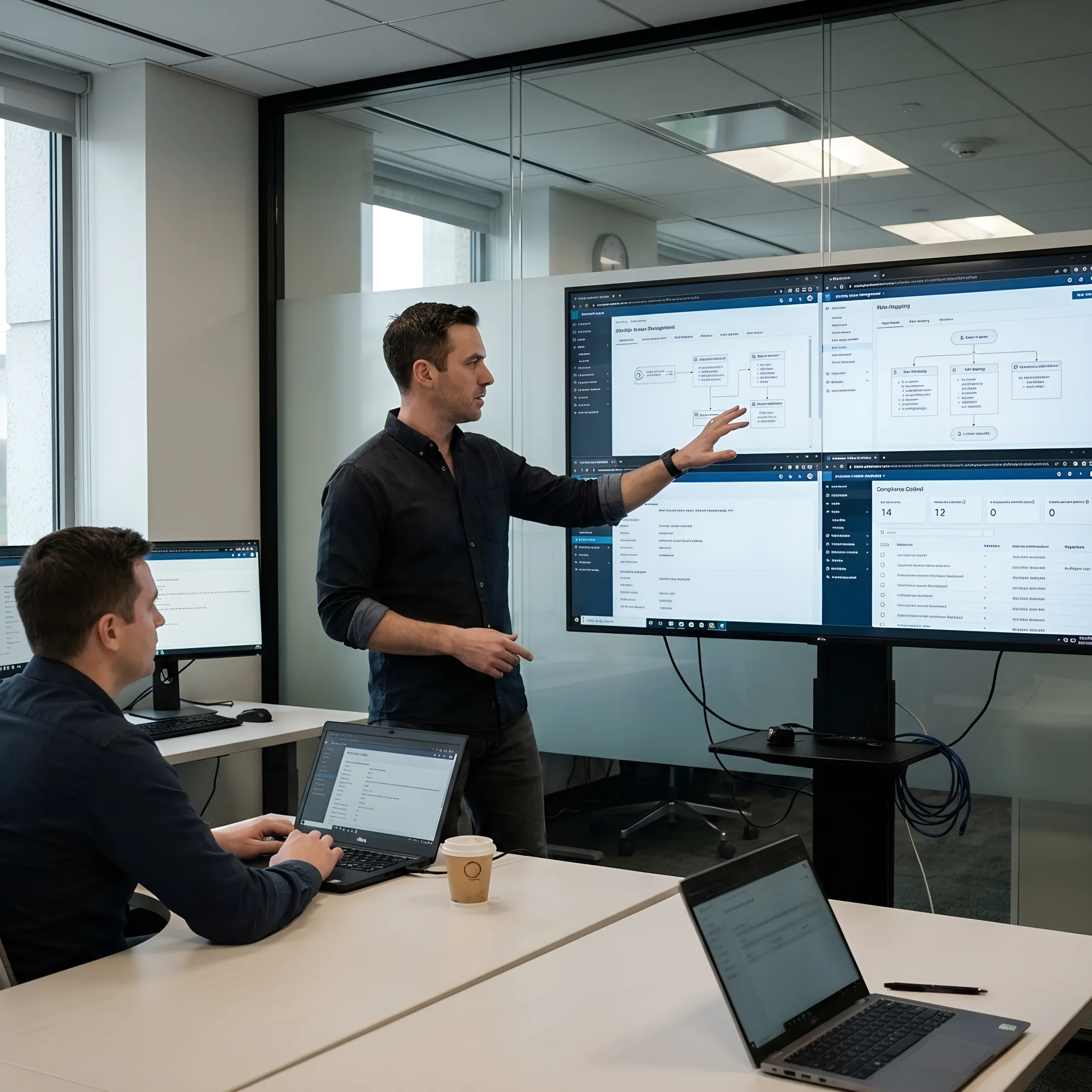 Team implementing identity access management controls