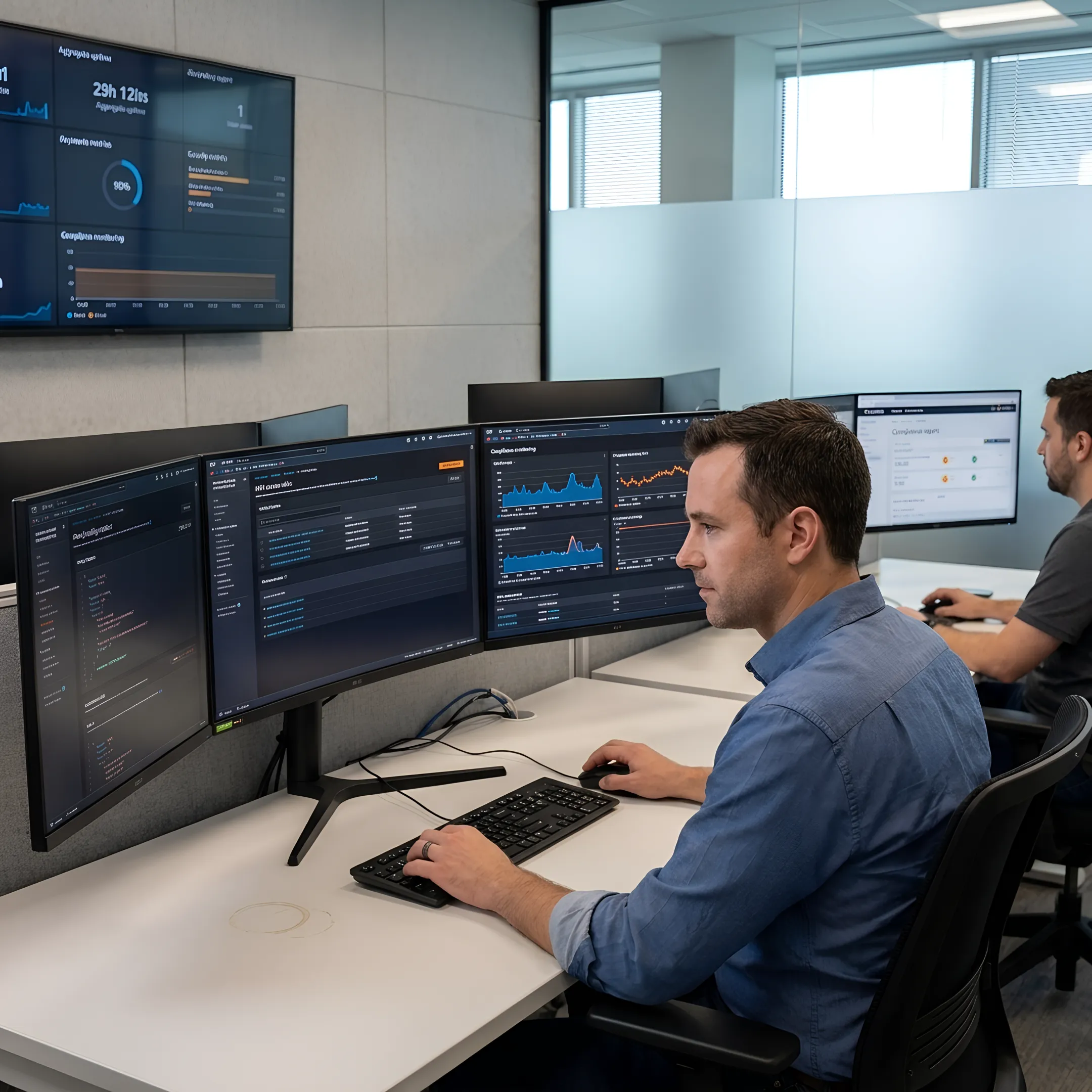 Engineers implementing AWS security automation