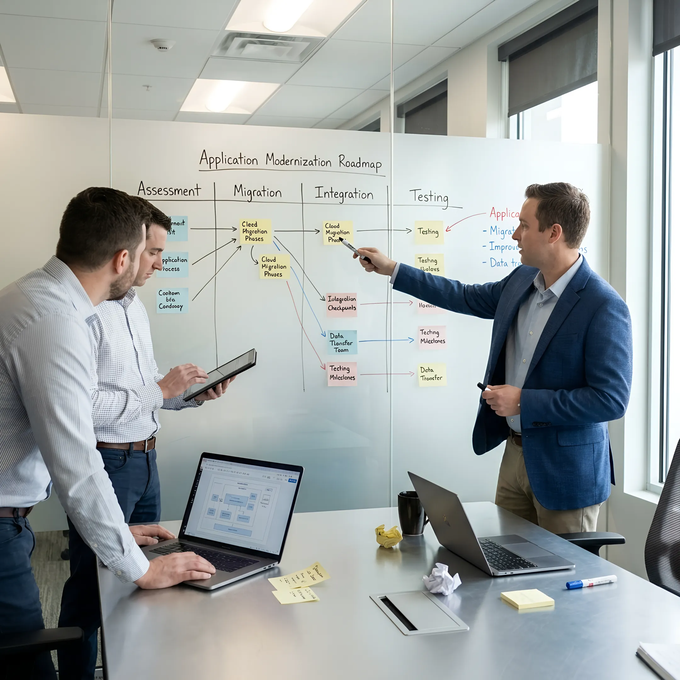 Application modernization workflow planning