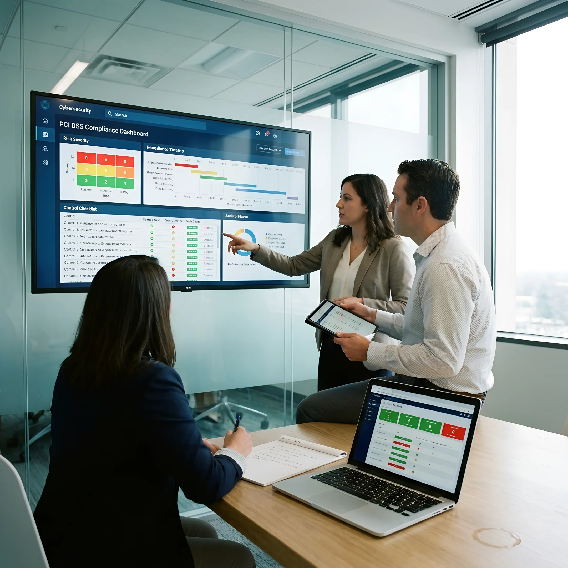 PCI compliance assessment process meeting