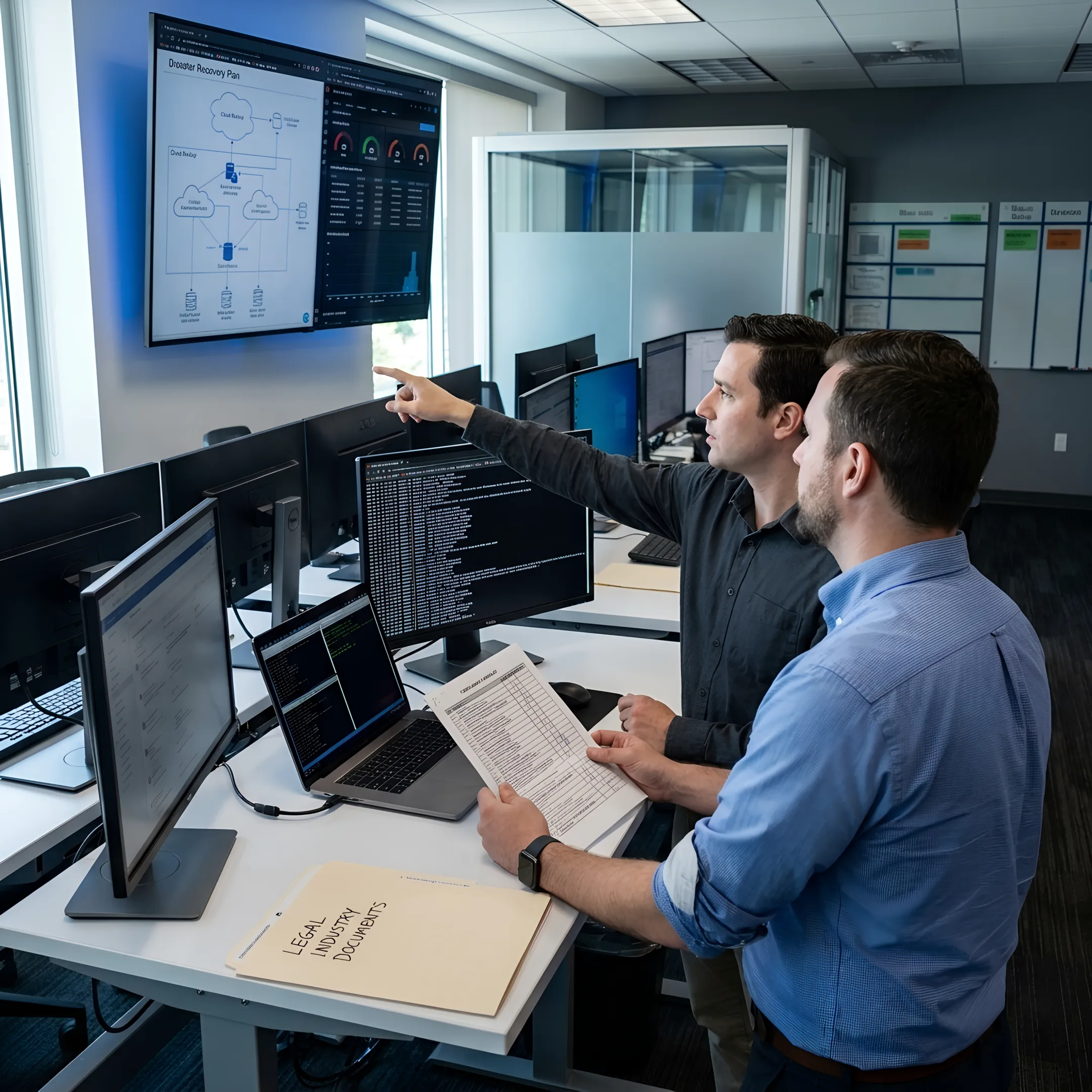 IT recovery planning for law firm systems