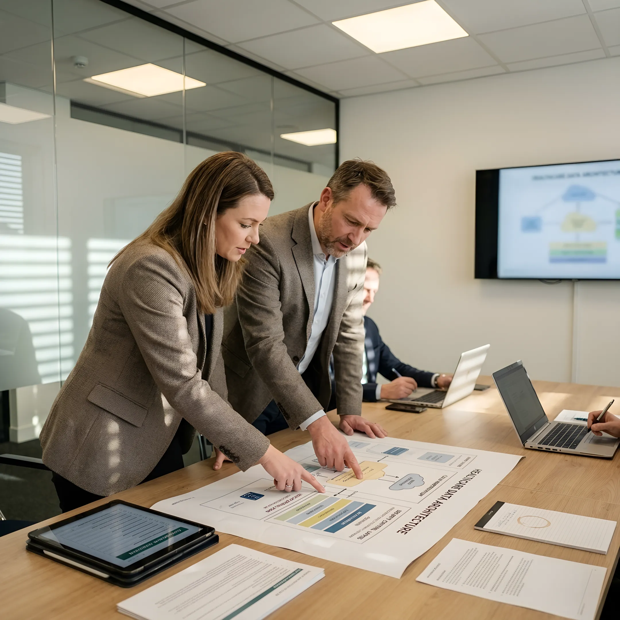 Healthcare data security planning session