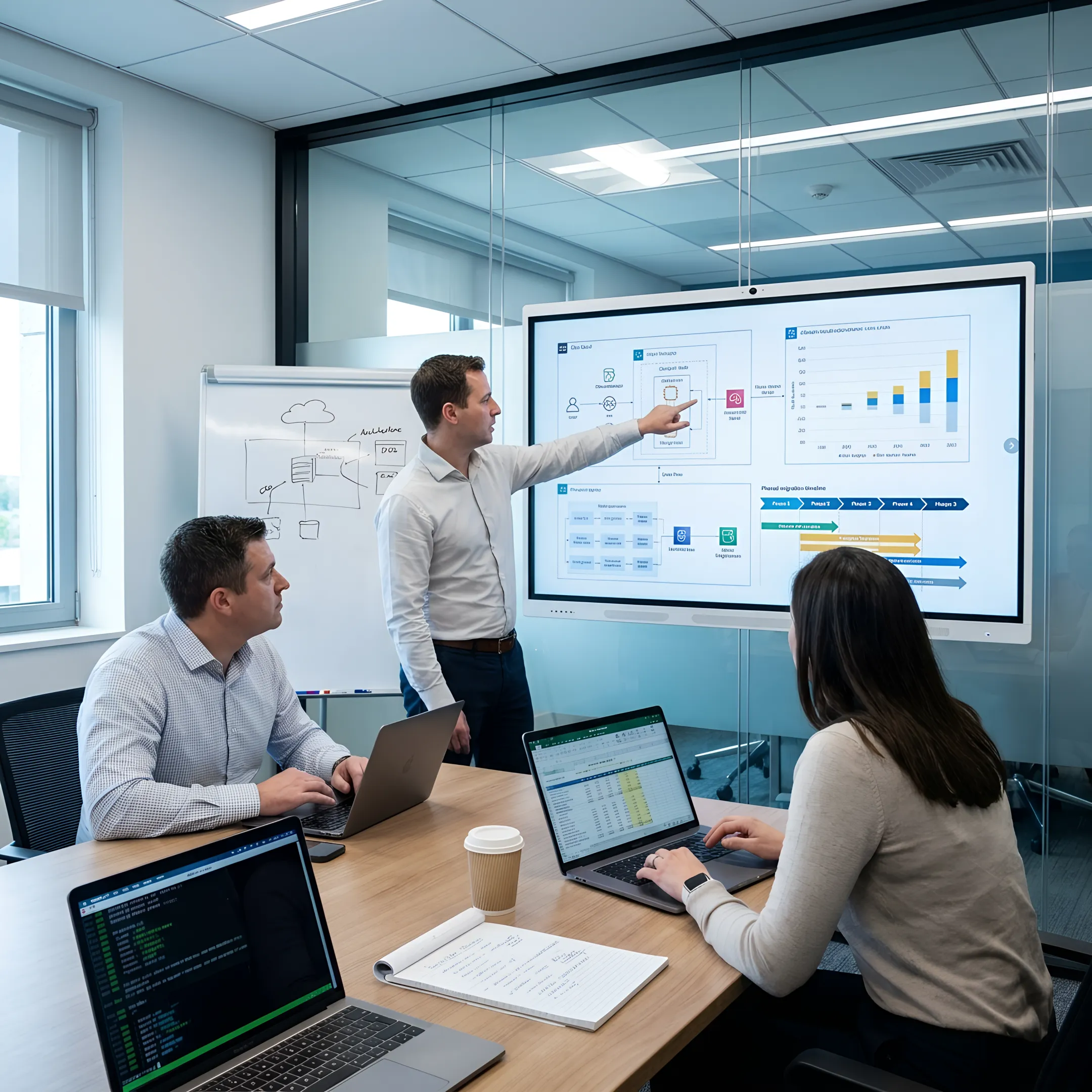 Cloud migration process planning session