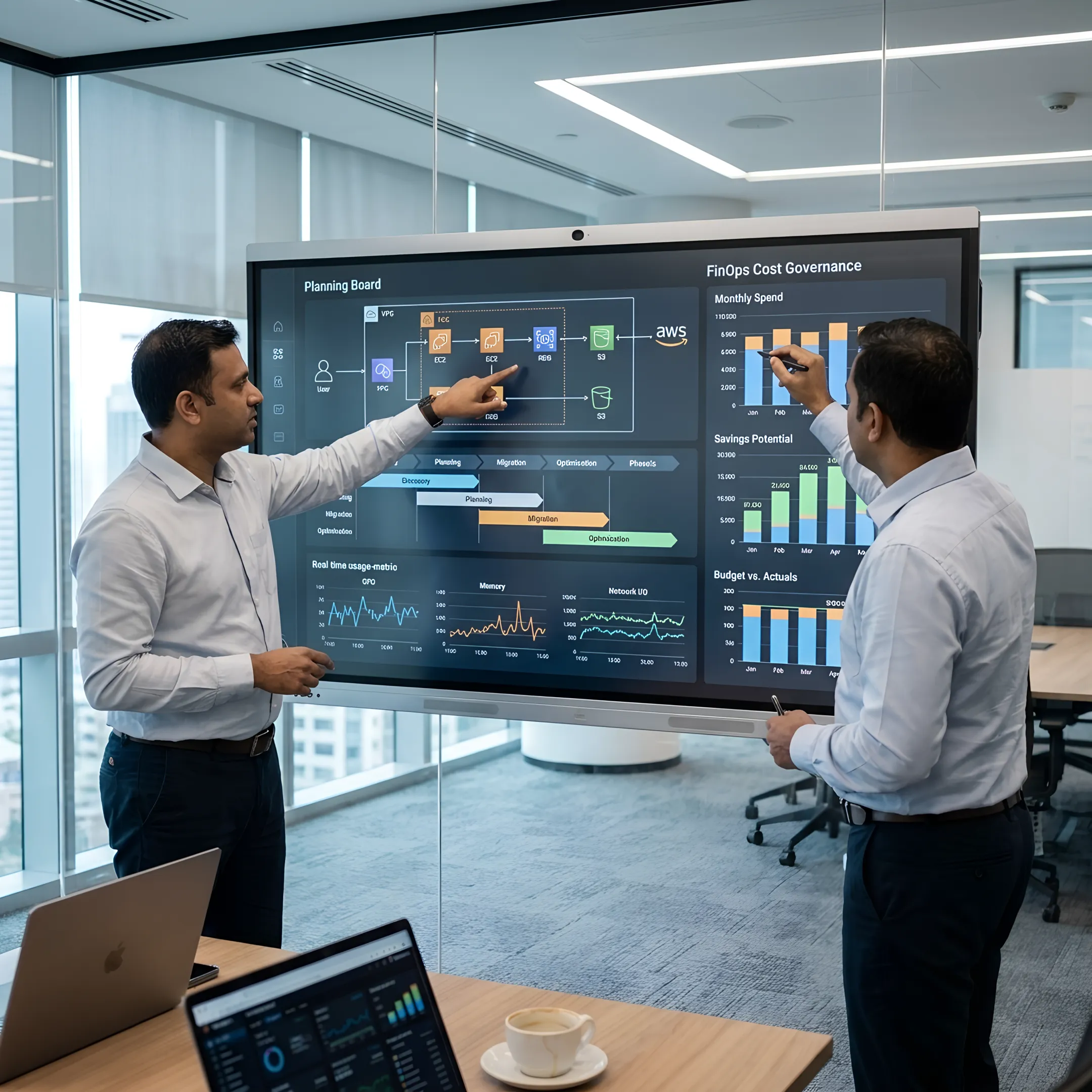 Cloud optimization process planning