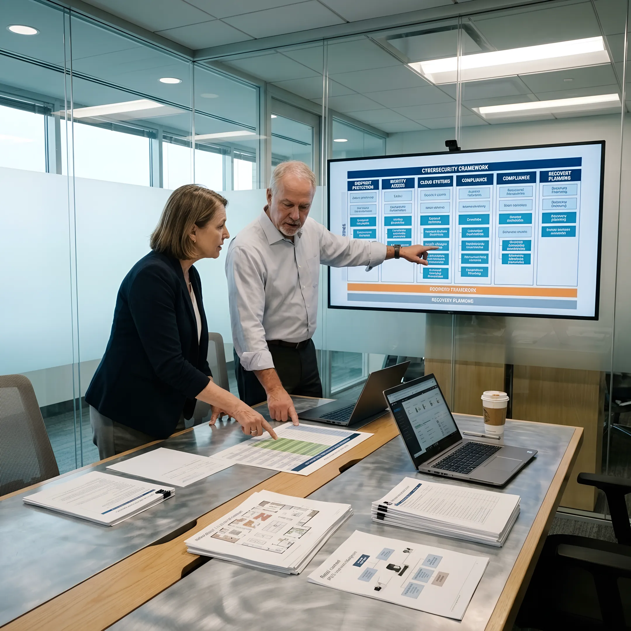 Retail cybersecurity strategy session