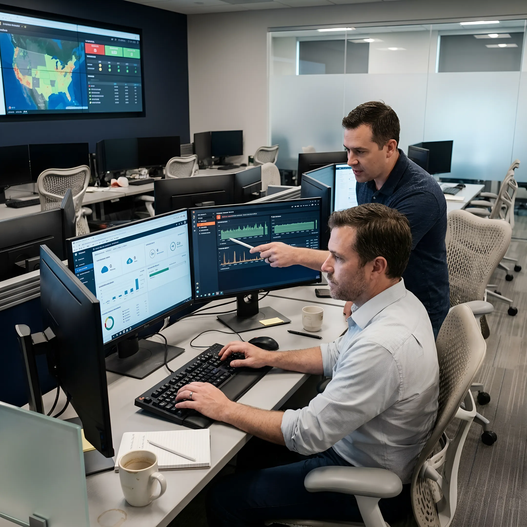 Enterprise disaster recovery monitoring dashboard