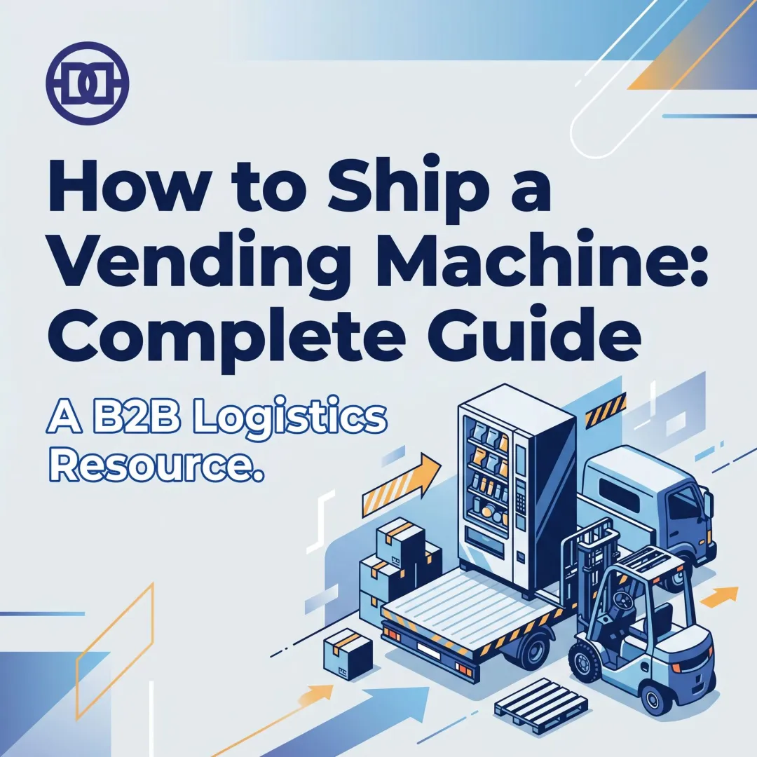 How to Ship a Vending Machine: Complete Guide