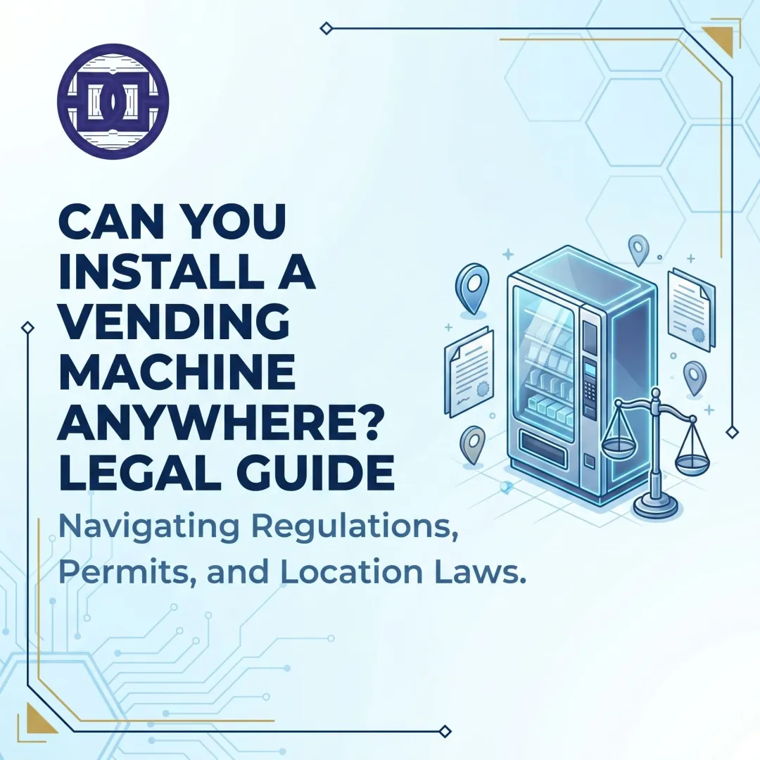 Can You Install a Vending Machine Anywhere? Legal Guide