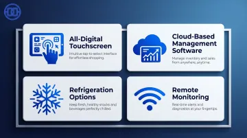 Four key capabilities of modern healthy digital vending machines overview