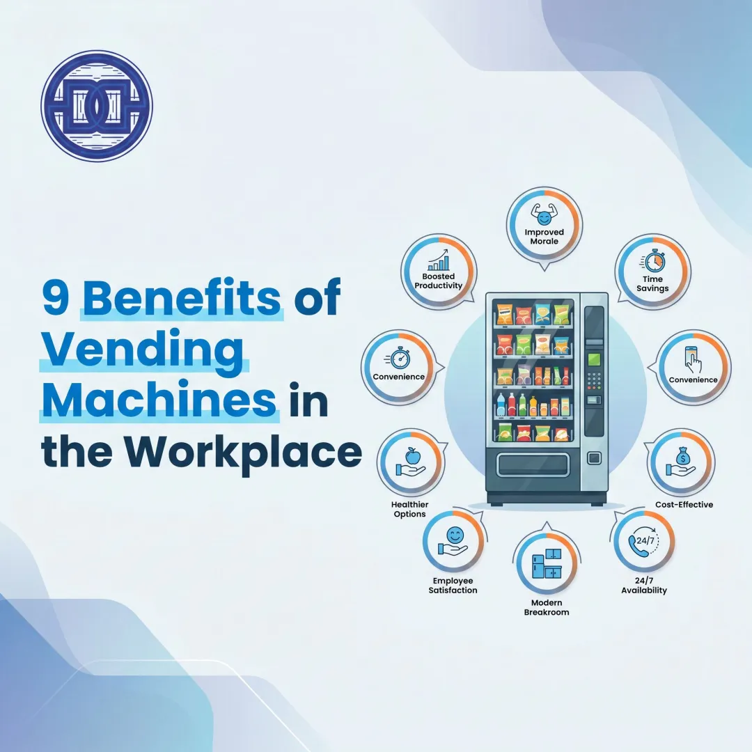 9 Benefits of Vending Machines in the Workplace