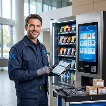 Warranty support for smart vending machines