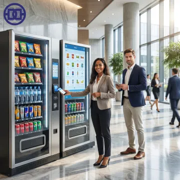Smart vending machines in a commercial Atlanta setting