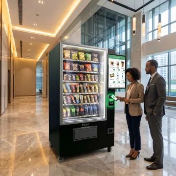 Smart vending machine for unattended retail