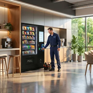 Smart vending machine business setup in South Carolina