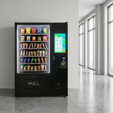 Smart retail vending machine with touchscreen