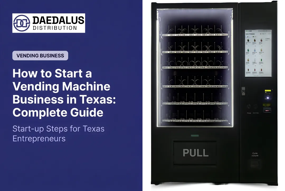 How to Start a Vending Machine Business in Texas: Complete Guide