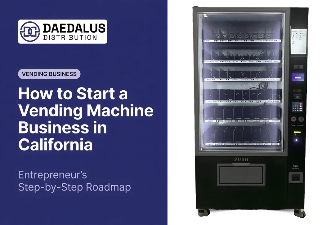 How to Start a Vending Machine Business in California