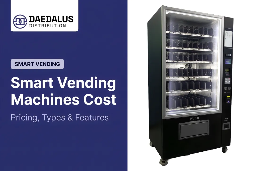 Smart Vending Machines Cost: Pricing, Types & Features