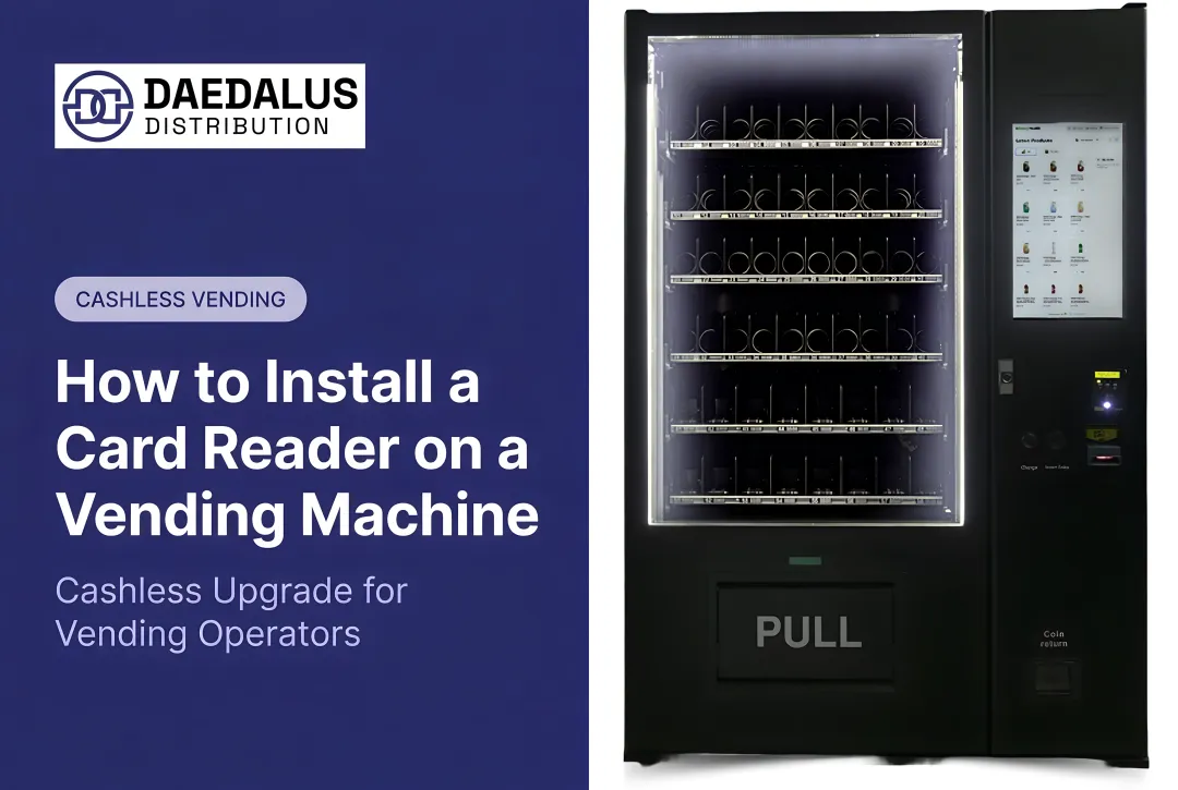 How to Install a Card Reader on a Vending Machine