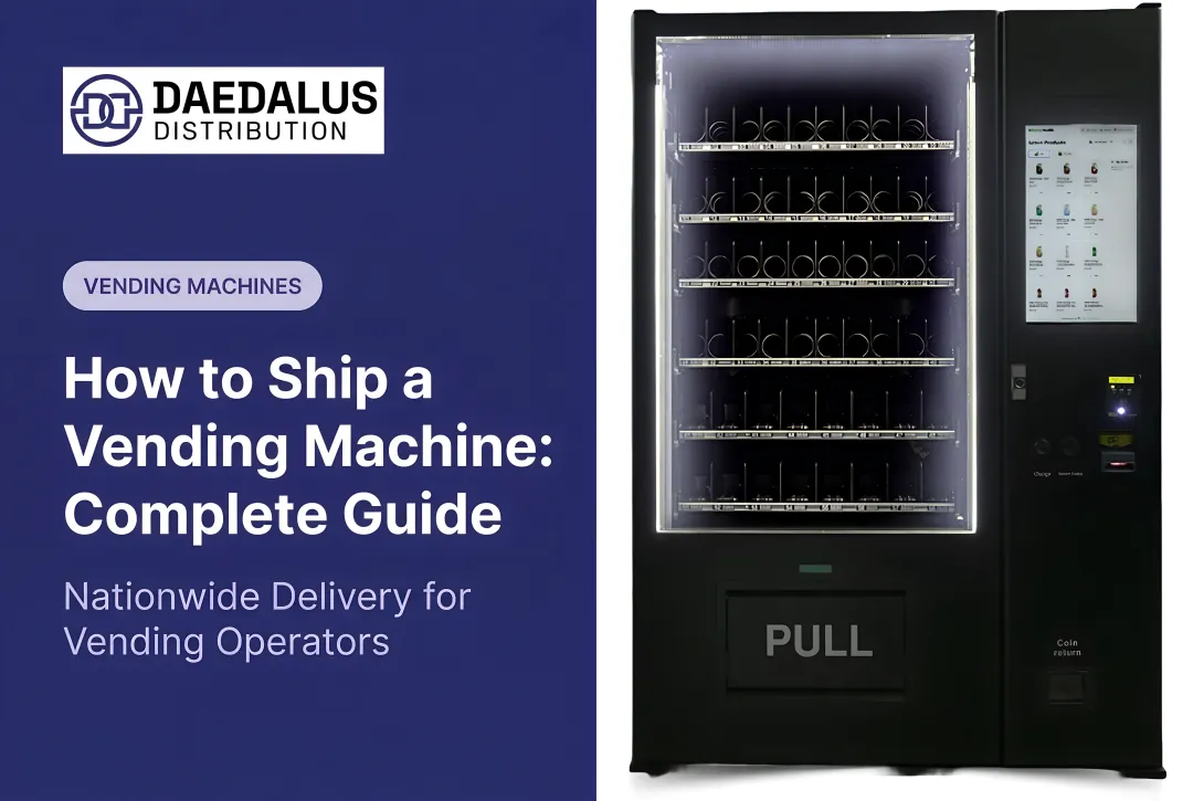 How to Ship a Vending Machine: Complete Guide