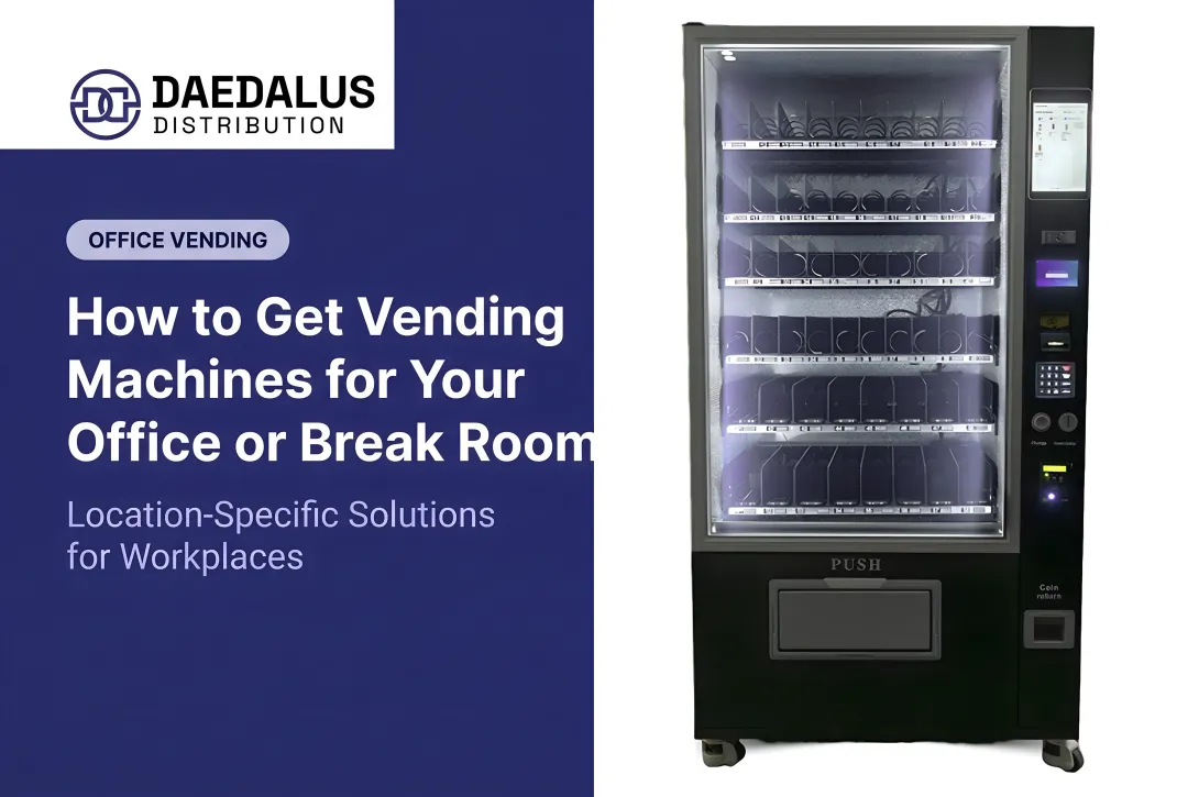 How to Get Vending Machines for Your Office or Break Room