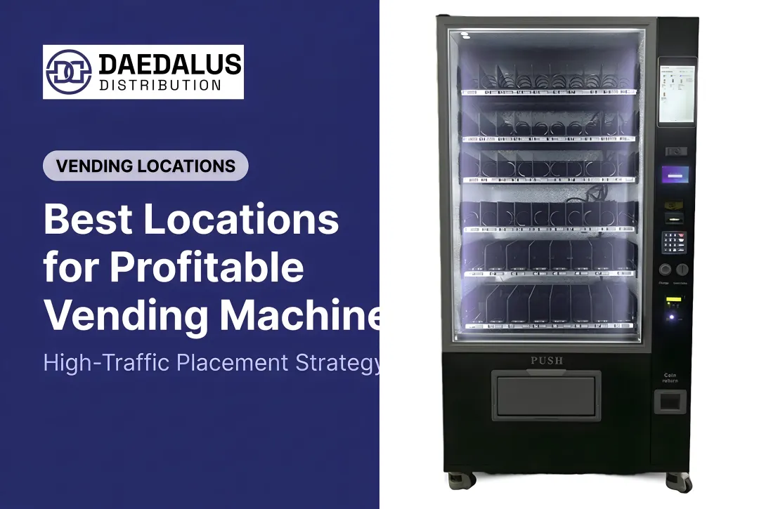 Best Locations for Profitable Vending Machines
