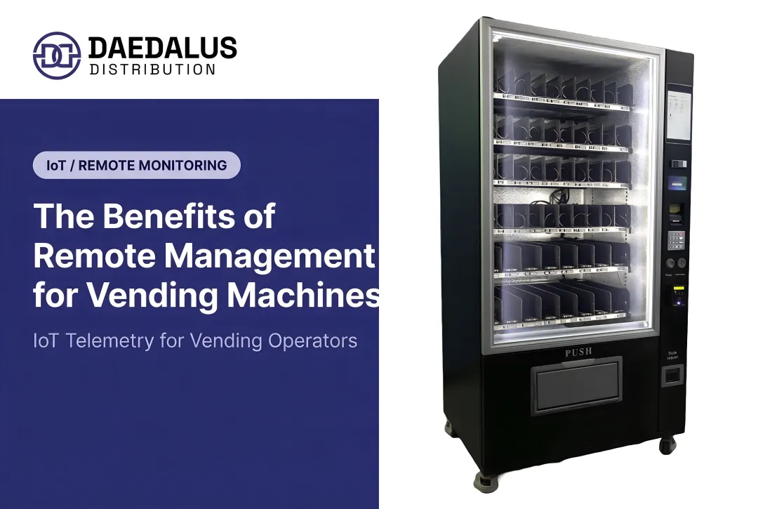 The Benefits of Remote Management for Vending Machines
