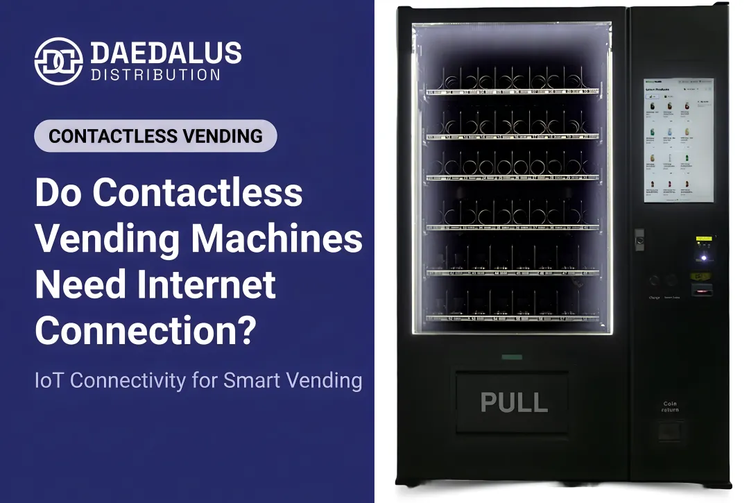 Do Contactless Vending Machines Need Internet Connection?