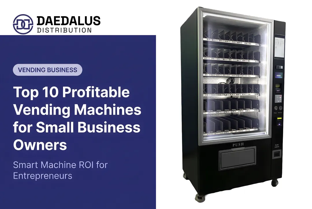 Top 10 Profitable Vending Machines for Small Business Owners