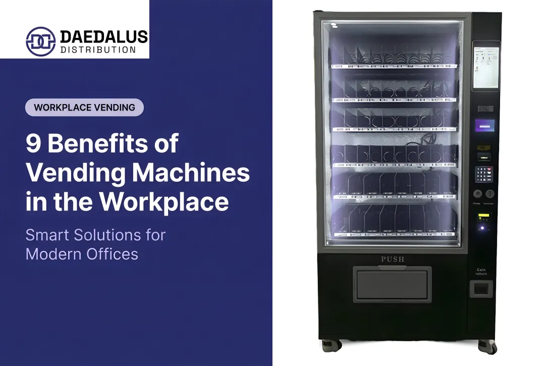 9 Benefits of Vending Machines in the Workplace