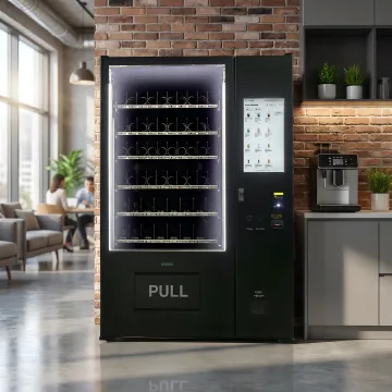 Entrepreneur planning vending machine rollout