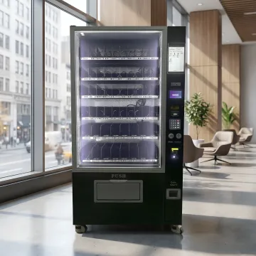Cashless smart vending machine interface