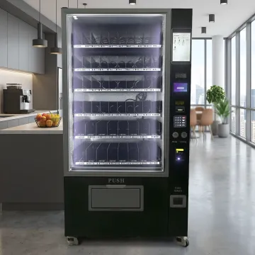 Smart vending machine at a remote site