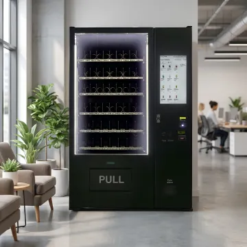 Modern break room vending setup