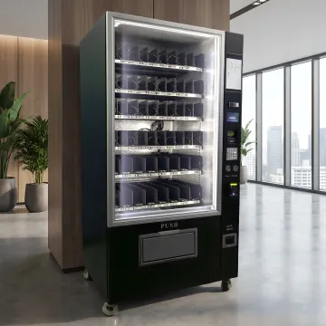 Cloud-connected vending management dashboard and machine