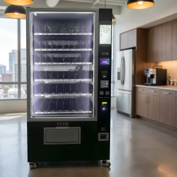 Digital vending machine with touchscreen display
