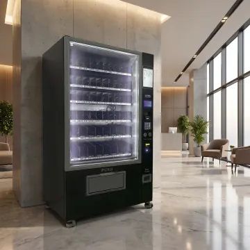Entrepreneur launching a smart vending business